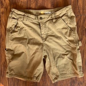 Carhartt women’s original fit long shorts - khaki